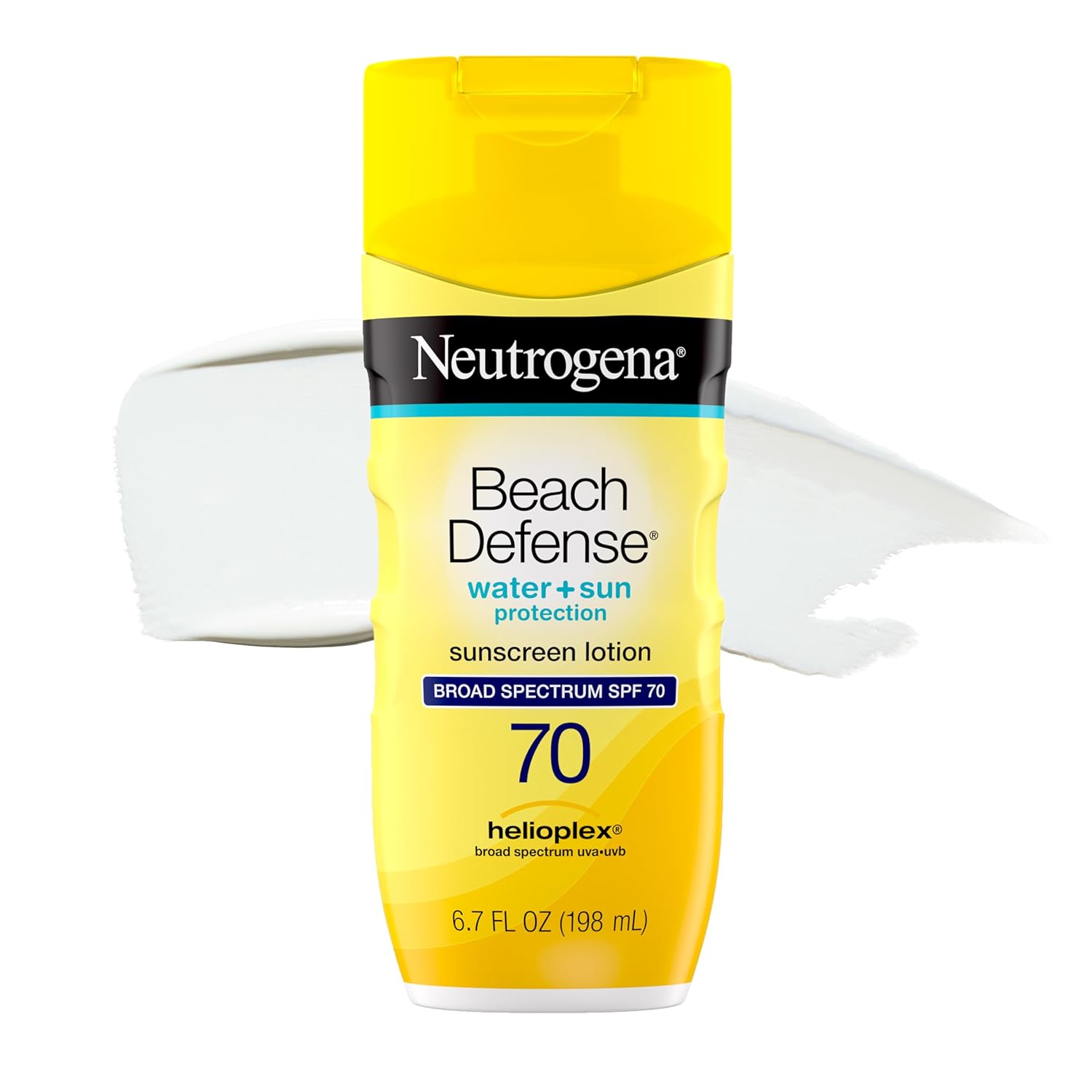 Ultimate Protection with Neutrogena Beach Defense Sunscreen Lotion SPF 70 - Lightweight, Water-Resistant & Perfect for All Your Outdoor Adventures!