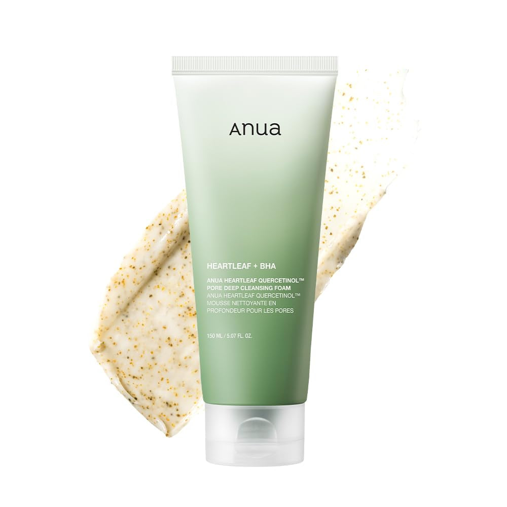Revitalize Your Skin with Heartleaf Quercetinol Pore Deep Cleansing Foam - 5.07 Fl.Oz | The Ultimate Hydrating Facial Cleanser for Pore Refining and Gentle Exfoliation, Perfect for Daily Use!